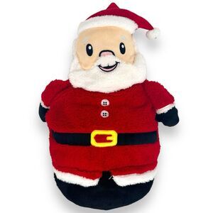 Merry and Bright 20 In XL Santa Clause Squeak‎ Plush Dog Toy Winter Christmas